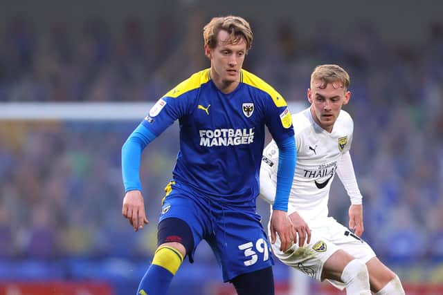 In-demand former Wimbledon striker Joe Pigott.  Picture: James Chance/Getty Images