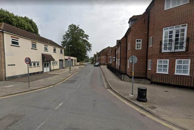The woman was raped at an address between the junction of Velyn Avenue and the A259 Bognor Road. Picture: Google Street View.