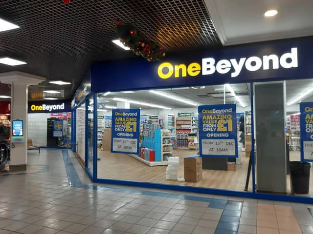 The new One Beyond shop in Havant's Meridian shopping centre will open on Friday, December 15.