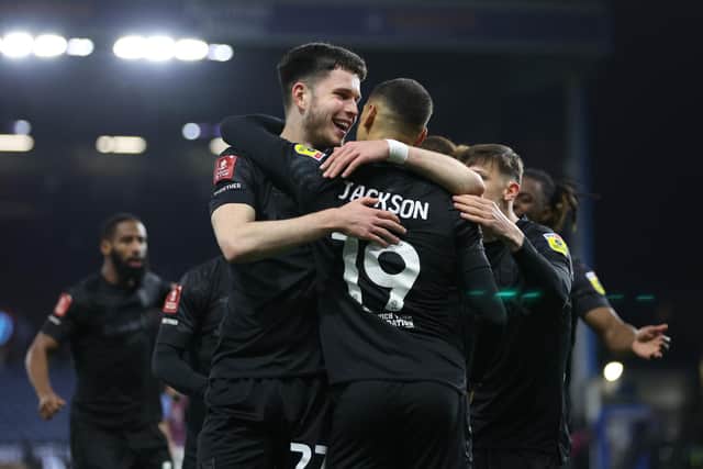 George Hirst broke his 561-minute goal drought by scoring for Ipswich in their 2-1 FA Cup defeat at Burnley on Tuesday night. Picture: Clive Brunskill/Getty Images