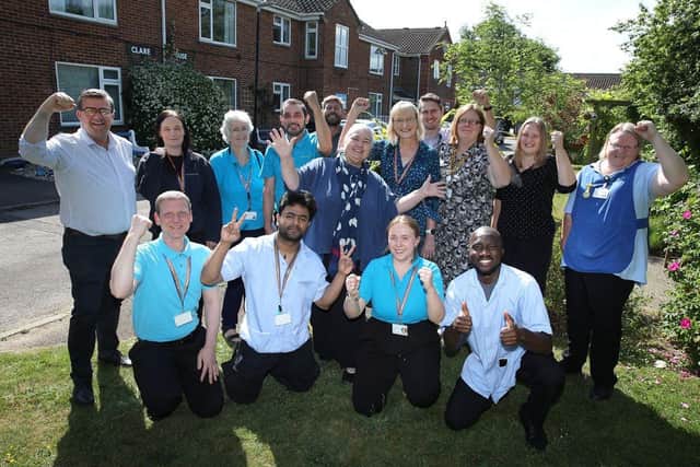Thorngate staff gather to celebrate the list announcement