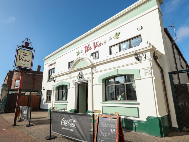 The Vine reopens in Stoke Road, Gosport, after a change of ownership Picture: Chris Moorhouse (241024-21)