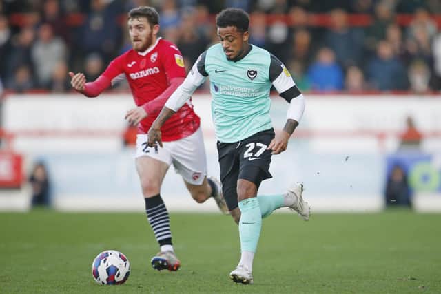 Pompey were held to a 1-1 draw against Morecambe.