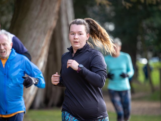 Competitors in Saturday morning's Havant parkrun at Staunton Country Park. Picture: Alex Shute