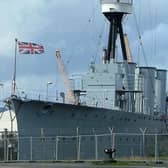 Historic warship HMS Caroline may need to be moved from Belfast to Portsmouth.