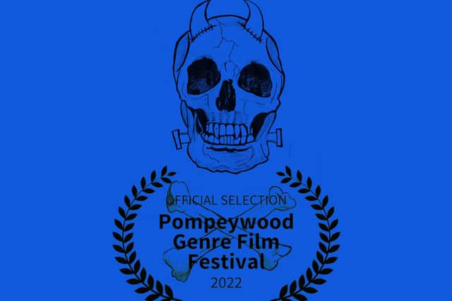 The poster for the first Pompeywood Film Festival 2022