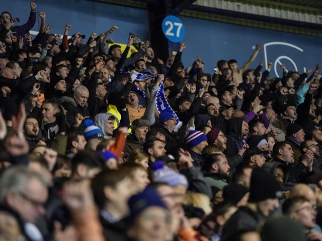 Pompey 1,485 travelling fans were in full voice in their third away game on the spin at Oxford last night.