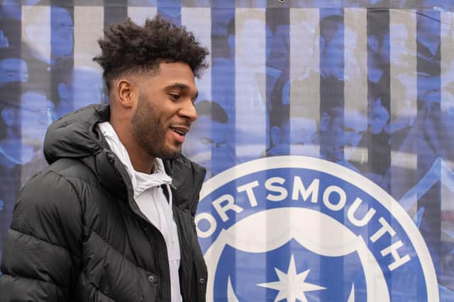 Ellis Harrison's departure from Pompey has no been confirmed after he completed his move to Fleetwood.