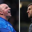 Former Pompey boss Paul Cool (left) is set to lock horns with current head coach John Mousinho in the FA Cup.