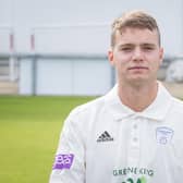 Felix Organ scored a career best 107 on day one of Hampshire's Championship clash with Gloucestershire at The Ageas Bowl.