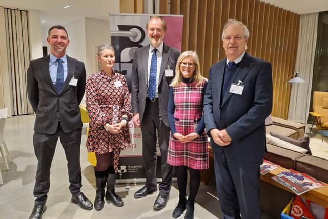 A Chamber of Commerce ‘Connect Dinner’ was hosted by Maggie's to raise awareness for the cause.