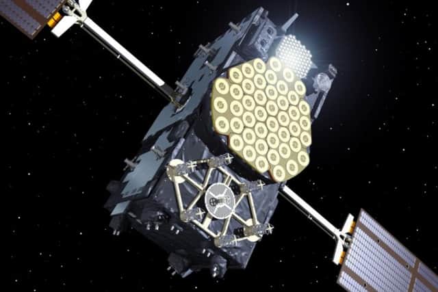 European Galileo positioning, navigation and timing satellite
Picture: ESA