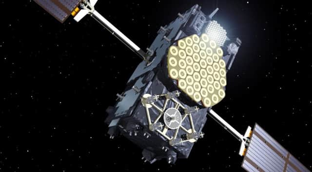 European Galileo positioning, navigation and timing satellite
Picture: ESA