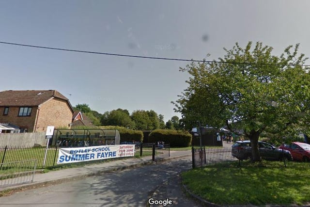 This school had 364 pupils with capacity for 345 - 105.5 per cent