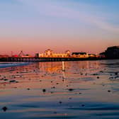Southsea Beach and pier taken by Vicky Stovell.