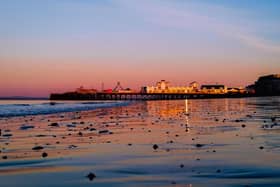 Southsea Beach and pier taken by Vicky Stovell.