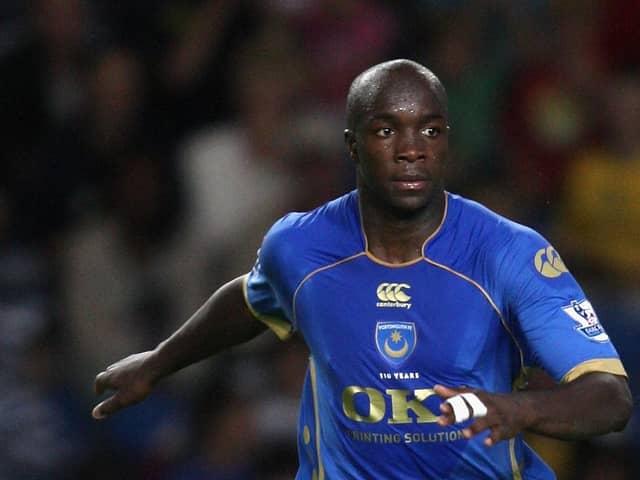 Lassana Diarra played 30 times for Pompey before being sold to Real Madrid for £20m in January 2009   Picture:  David Rogers/Getty Images