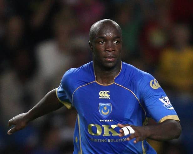 Lassana Diarra played 30 times for Pompey before being sold to Real Madrid for £20m in January 2009   Picture:  David Rogers/Getty Images
