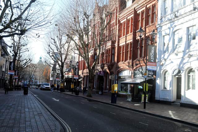 Guildhall Walk in Portsmouth
Picture: Sam Stephenson