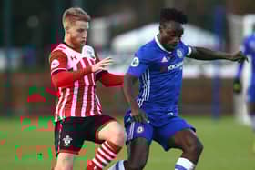 Former Southampton winger Josh Sims, left.  Picture: Alex Pantling/Getty Images