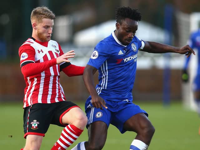 Former Southampton winger Josh Sims, left.  Picture: Alex Pantling/Getty Images