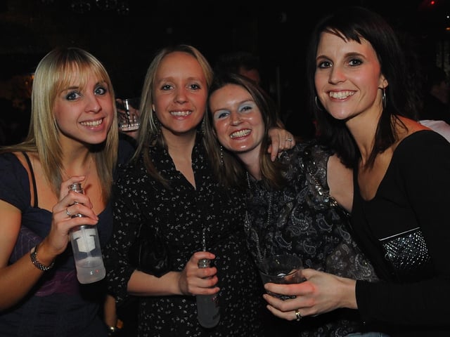 Clubbers enjoy a night out in Portsmouth in 2009. Picture: (091104-2177)