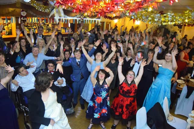 Make@Aldingbourne, part of the Aldingbourne Trust, held a special Winter Wonderland-themed prom night for adults with learning disabilities at the Royal British Legion Club in Portsmouth