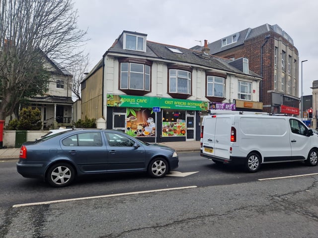 Adulis Cafe in North End, Portsmouth.
