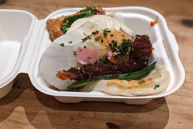 Food from Oishi Buns