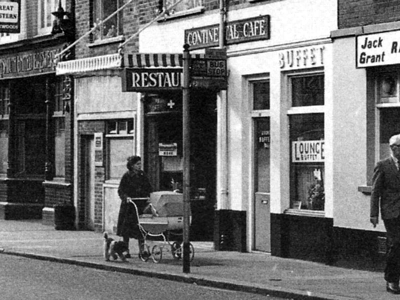 Continental Cafe, Commercial Road, Portsmouth, November 1965