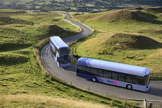 How the First Bus electric buses could look 
Picture: First Bus