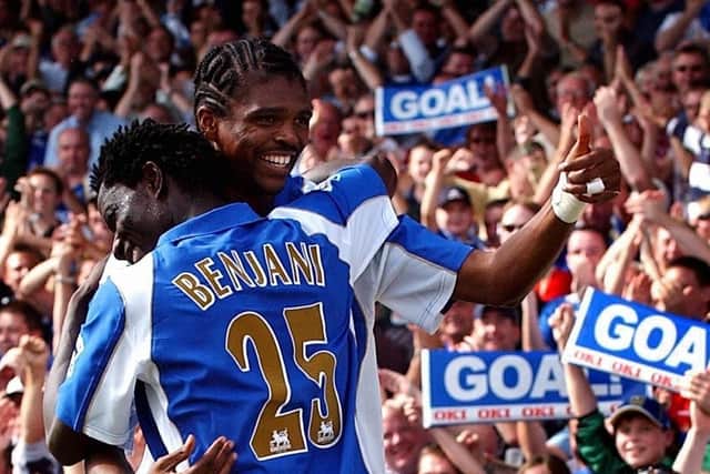 Pompey's 2008 FA Cup final goalscorer, Kanu, has made the last 32 - but there's no place for Benjani