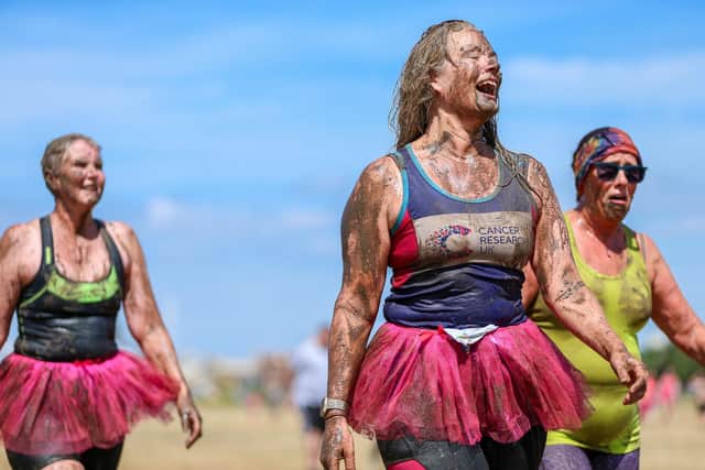 Race For Life Pretty Muddy, Southsea Common
Picture: Chris  Moorhouse (290624-241)