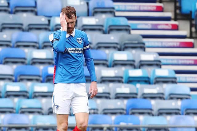Pompey captain Tom Naylor