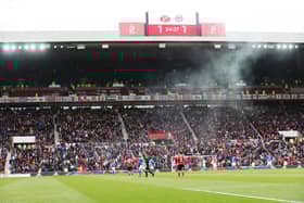 A smoke bomb was thrown by a Pompey supporter into the Sunderland fans during the Blues' visit to the Stadium of Light in April 2019.
