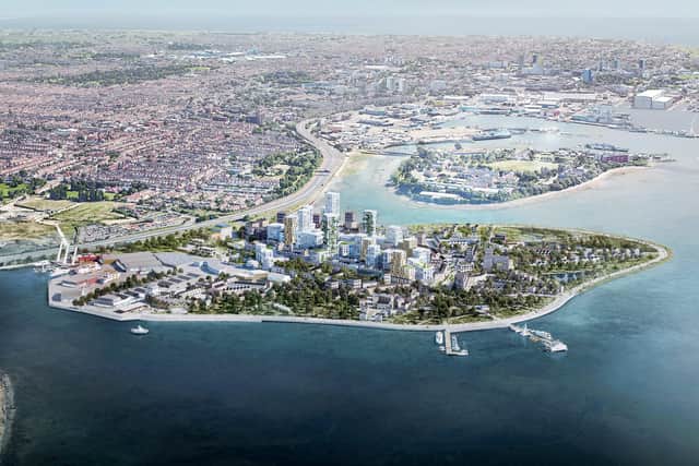 How Tipner West could look if the city council's plans are approved. Picture: Portsmouth City Council