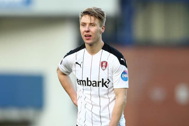 Rotherham midfielder Jamie Lindsay is a target of Pompey.    Picture: Jan Kruger/Getty Images