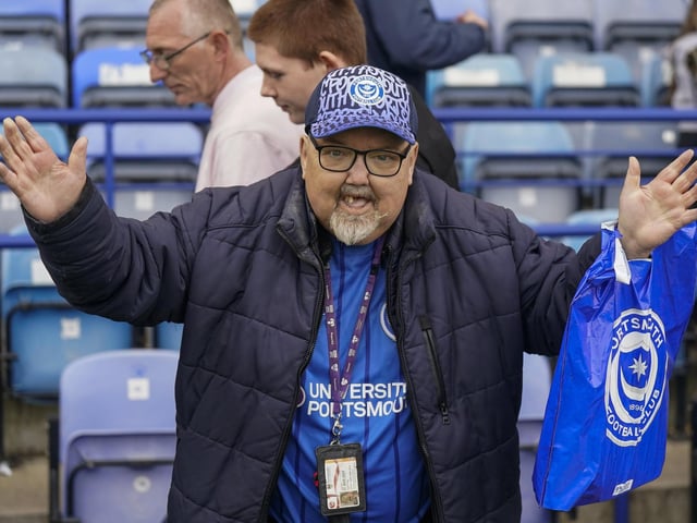 Pompey fans played a big role in carrying their team to a massive three points in their Championship survival battle against Blackburn Rovers.