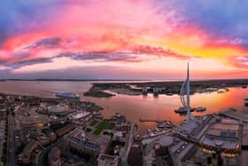 Portsmouth Harbour is worth a visit for anyone wishing to see stunning views of the Solent - and all of the wonderful ships sailing through. Also in the area is Gunwharf Quays shopping centre.Picture: Marcin Jedrysiak