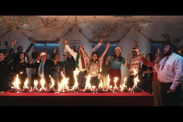 The new Tesco Campaign celebrates that Christmas is officially back after the disappointment of last year, and nothing is going to stop the nation from enjoying the festivities. Picture: Tesco