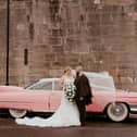 Stephanie and Adam Bygrave-White, from Fratton, were married at the Square Tower, in Old Portsmouth on August 22, 2022. Picture: Carla Mortimer Photography.