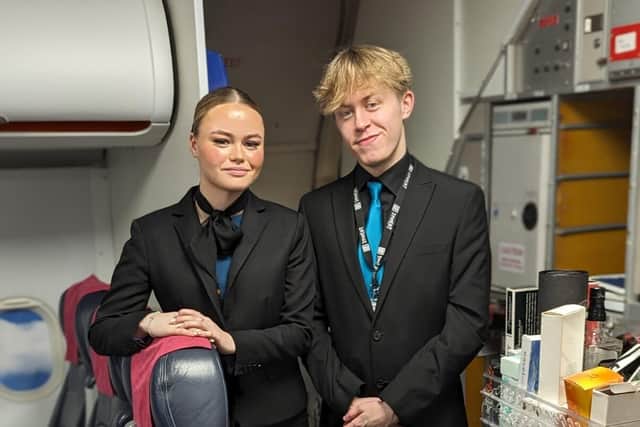 Cabin Crew students from HSDC