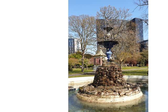 The Centenary Fountain in Victoria Park 
Picture: Portsmouth City Council