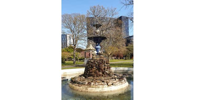 The Centenary Fountain in Victoria Park 
Picture: Portsmouth City Council