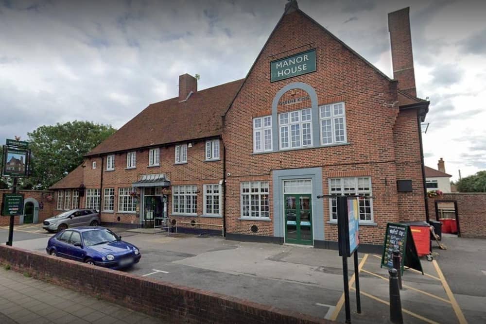 The Manor House pub in Drayton. The pub recently suffered a shock closure at the  hands of Greene King but punters are now fighting to take over the beloved pub.