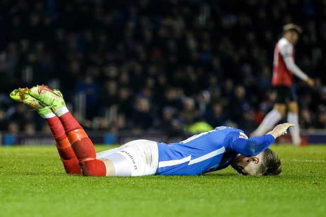 Portsmouth fans have taken to Twitter to express their opinions on an 'underwhelming' night at Fratton Park. Picture: Robin Jones