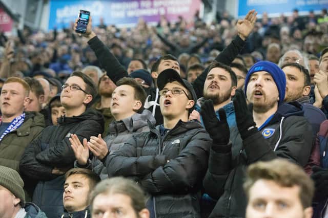 Pompey fans can look forward to a return to Fratton Park.  Picture: Habibur Rahman