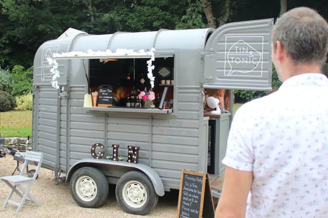James and Jo Hudson, from Sarisbury Green, have started Tin & Tonic, a mobile bar company in a converted horse box
