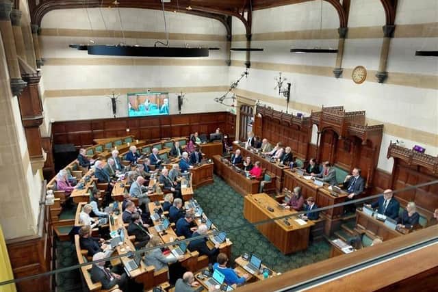 Hampshire County Council full council. Image: LDRs