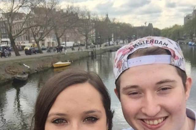 Alice Hendy with late brother Josh Hendy who is the reason behind the Ripple charity following his death by suicide